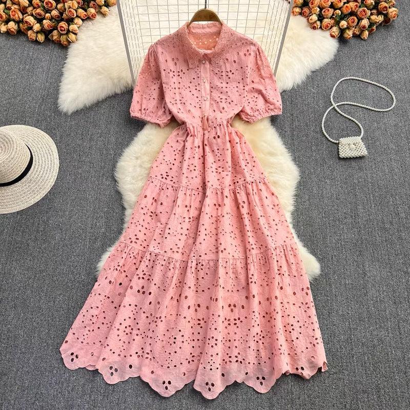 Eyelet dress on sale