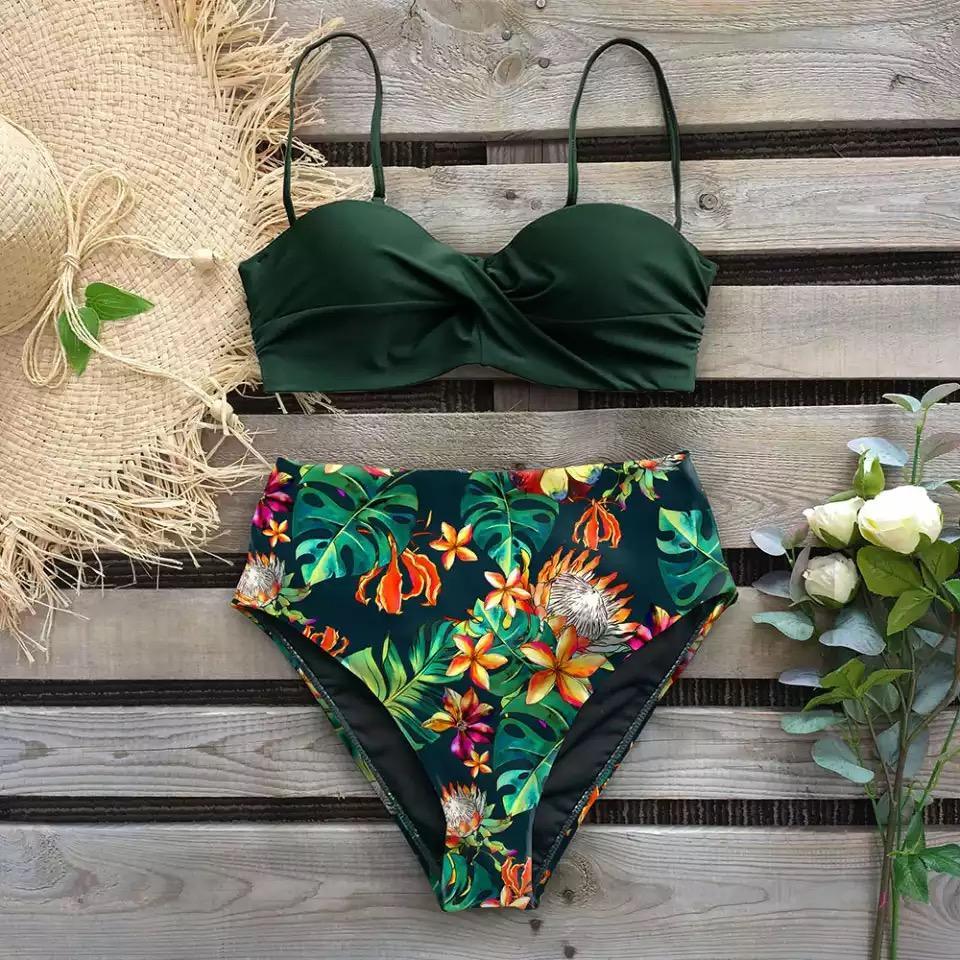 Hardy swimsuit with Sarong skirt