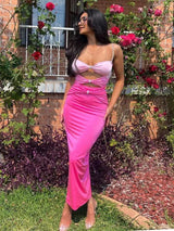 Pink Martini Glam Maxi Dress - Alamode By Akanksha