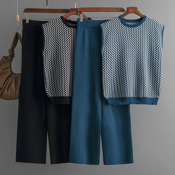 Robert Knitted Cotton Co-ord Set