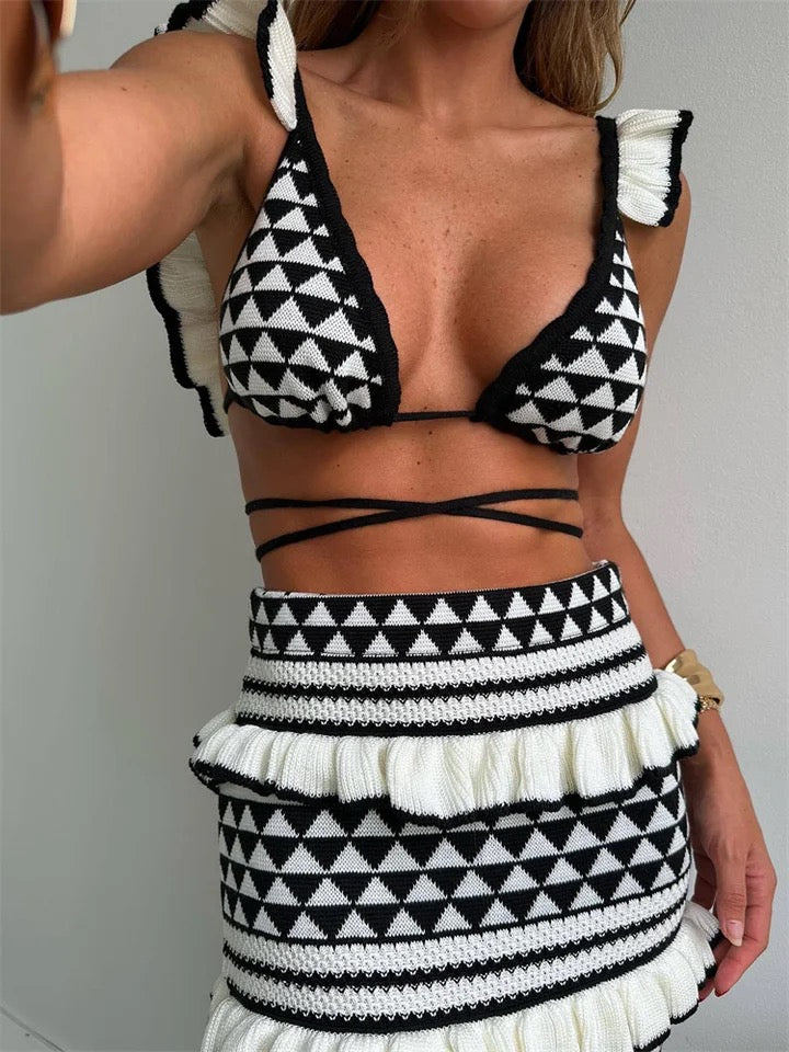 Farry Crochet Holiday Coord - Resortwear