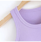 Luked Tank Tops with Inbuilt Bra