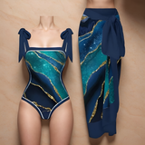 Helia Swimsuit with Sarong