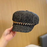 Desba Tweed Beret Hats