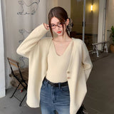 Nixie Statement Woolen Tops with Cape Style Sweater