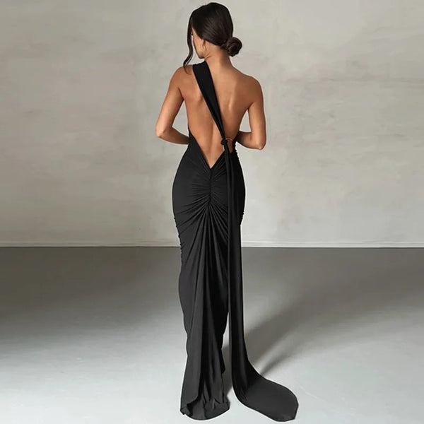 Ruby Statement  Backless Maxi Dress