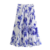 Mykonos Summer Floral Pleated Coord