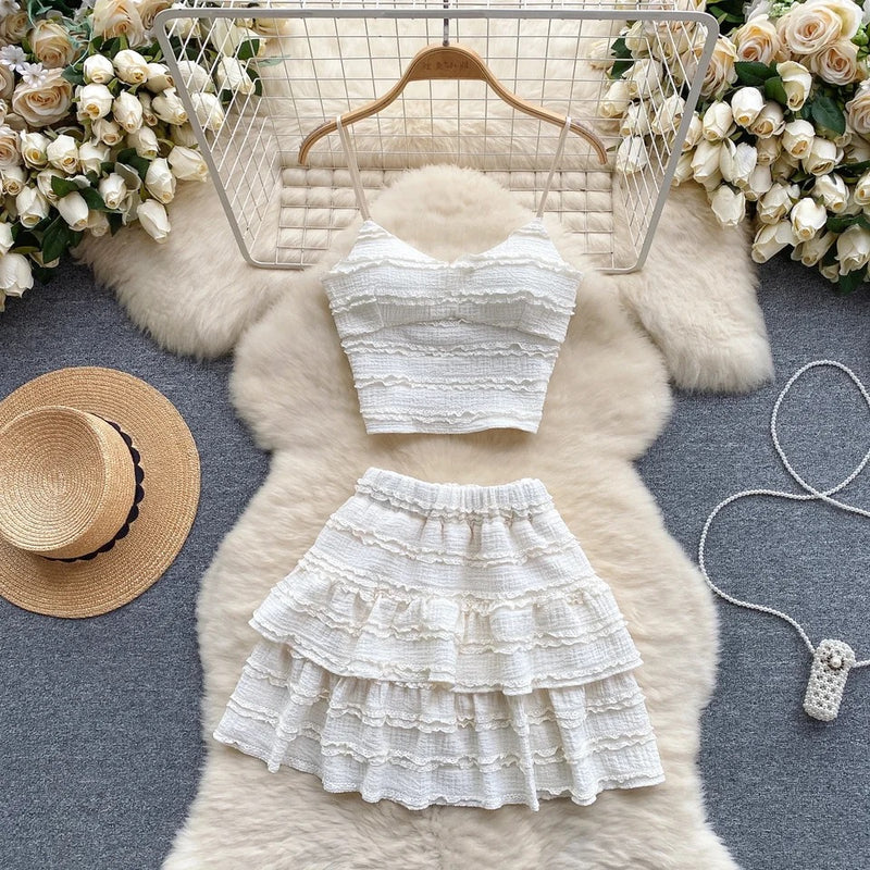 Raina 2 Piece Summer Coord Set - Resortwear