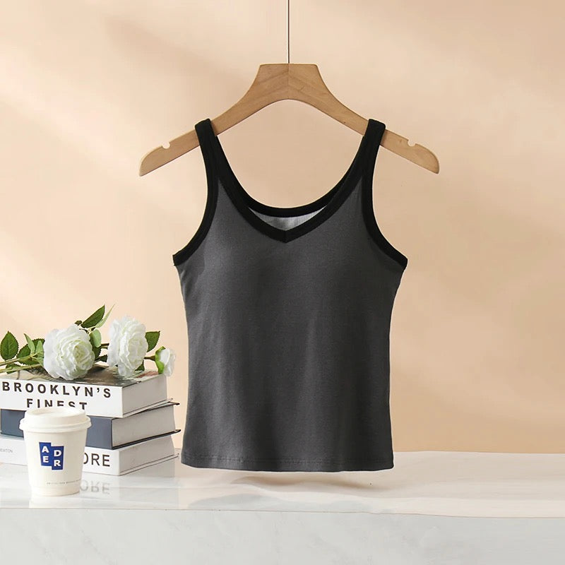 Bagatelle Tank Tops with Inbuilt Bra