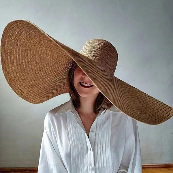 Sula Oversized Summer Holiday Straw Hat