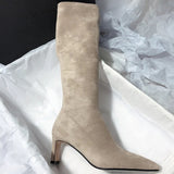 Leona Over Knee Premium Suede Boots