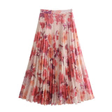 Kipsy Summer Floral Pleated Coord