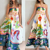 Jonah Printed Summer Dress - Alamode By Akanksha