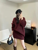 Bosco Winter Coord Set - Set of Sweater and Skirt