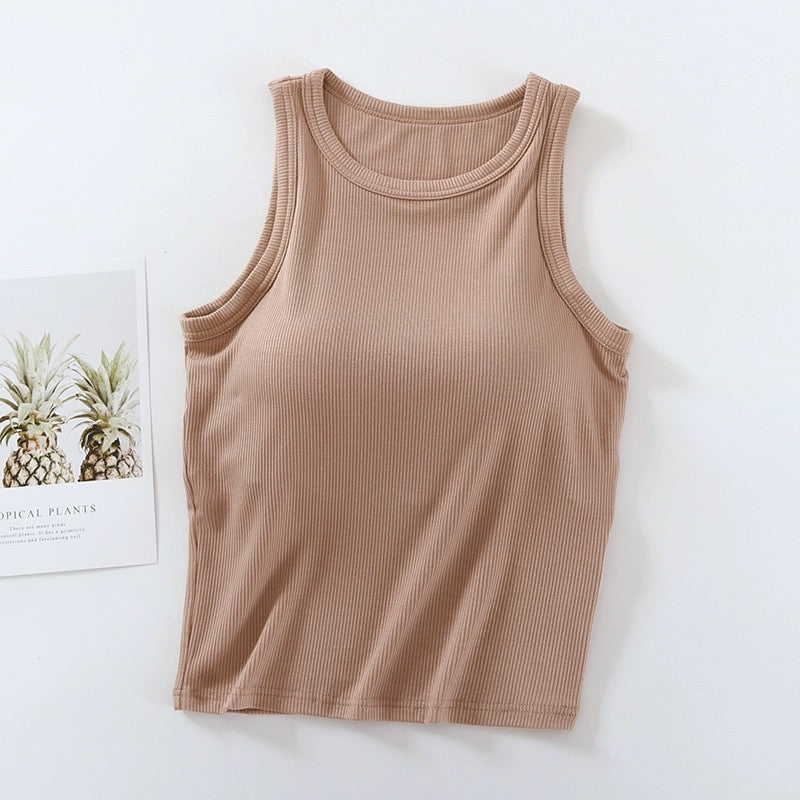 Rosalie Tank Tops with Inbuilt Bra