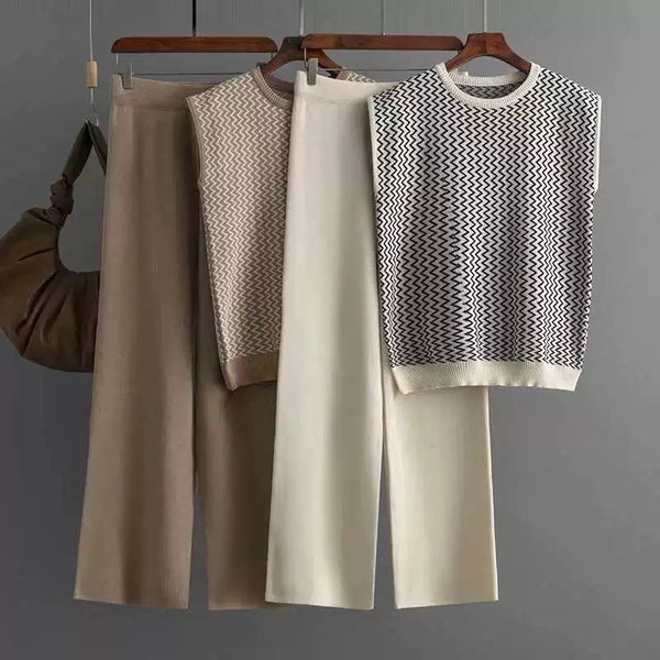 Robert Knitted Cotton Co-ord Set