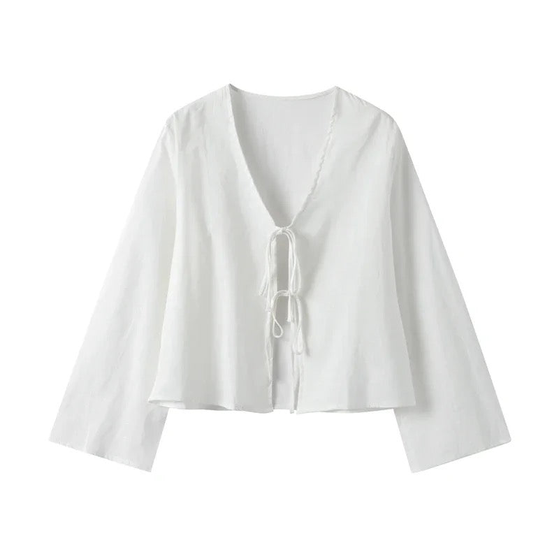 Moso Statement Vest Knot Summer Tops