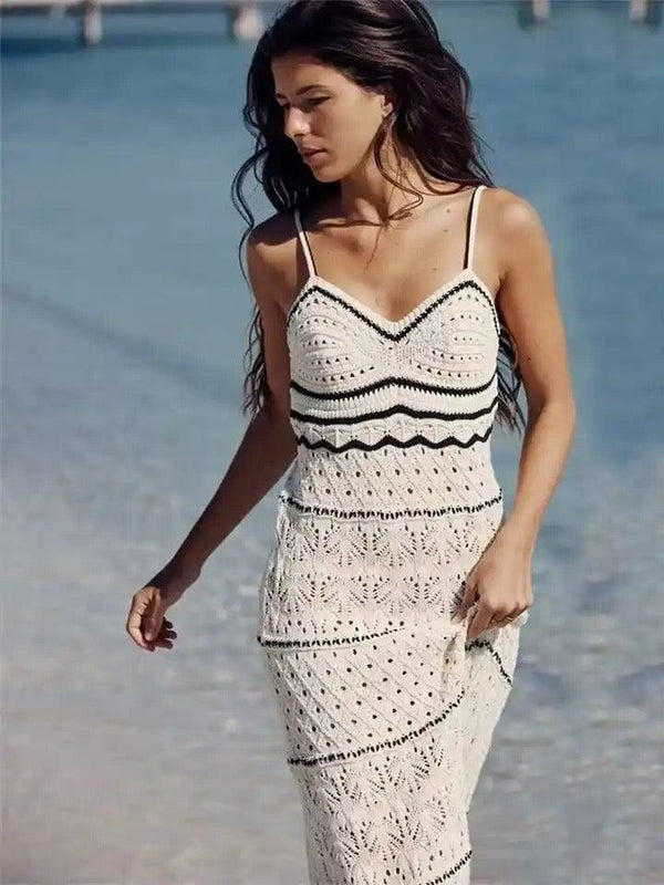 Stylish 2 Piece Dress For Beach Party