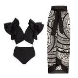 Denise swimsuit with Sarong Skirt