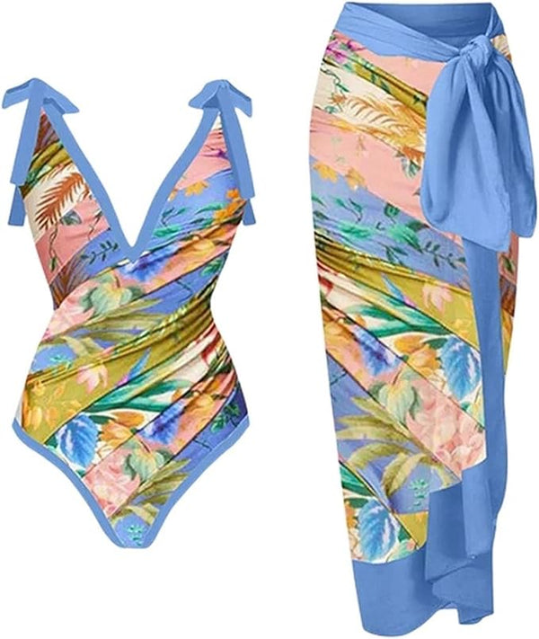 Hardy Swimsuit With Sarong