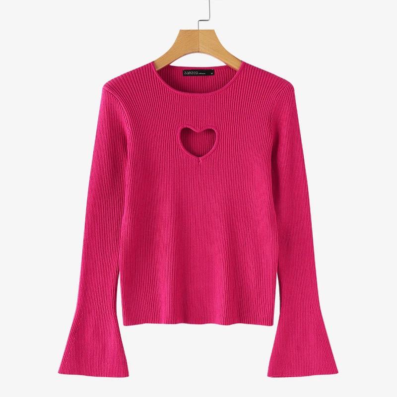 Roseline Heart Statement Top