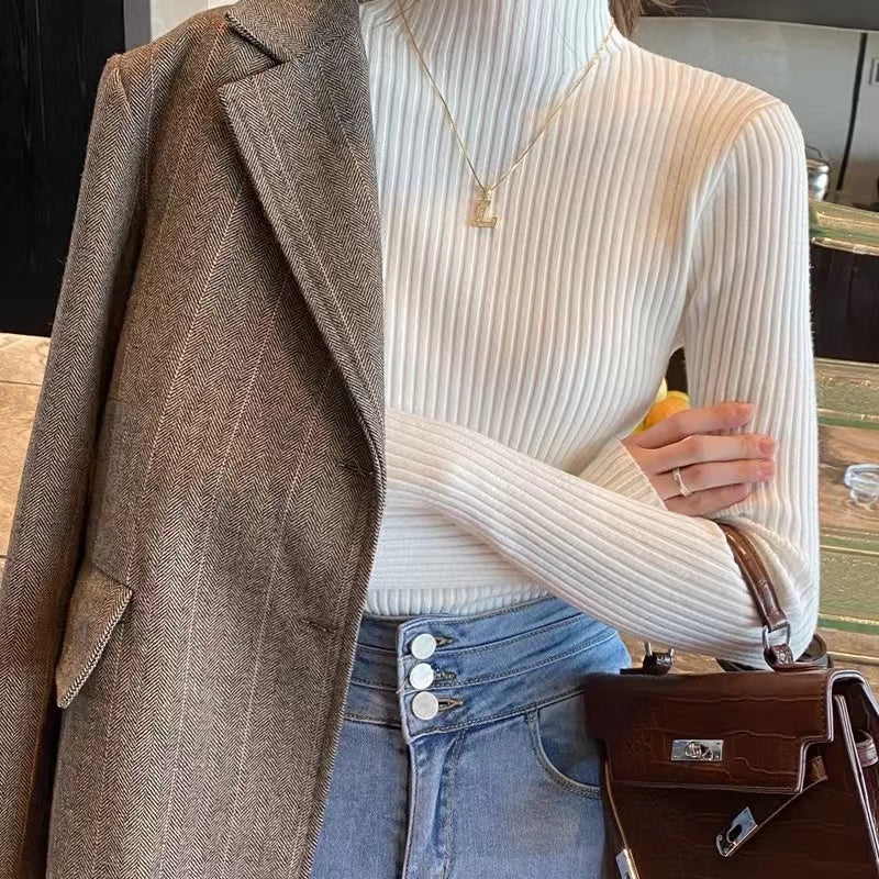 Champel Statement  Turtleneck Sweater