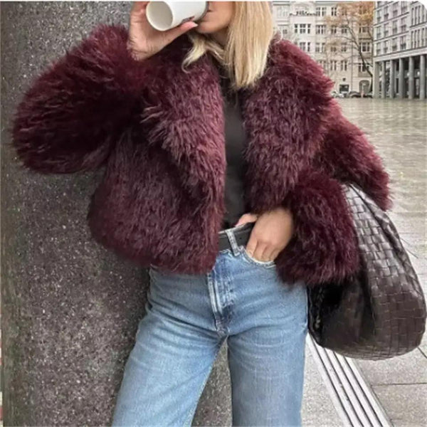 Zoe Soft Fur Jacket