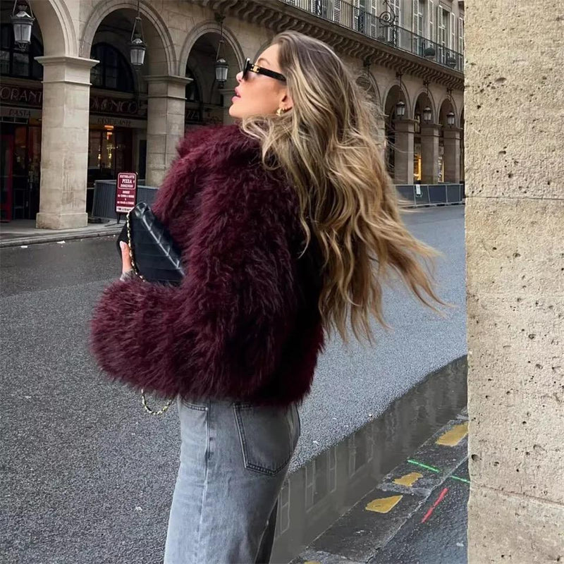 Zoe Soft Fur Luxe Jacket