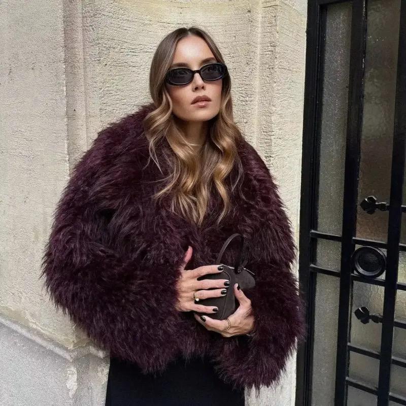 Zoe Soft Fur Luxe Jacket