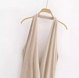 Kia Halterneck Maxi Dress