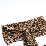 Leopard Print Swimsuit With Skirt- Resortwear