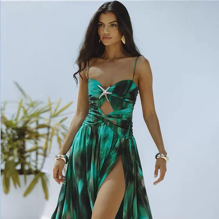 Aspen Swimsuit With Sarong skirt