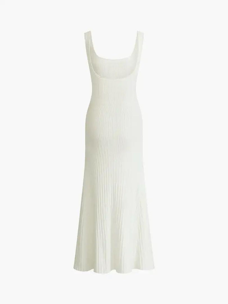 Logos Luxe Knit Bodycon Dress