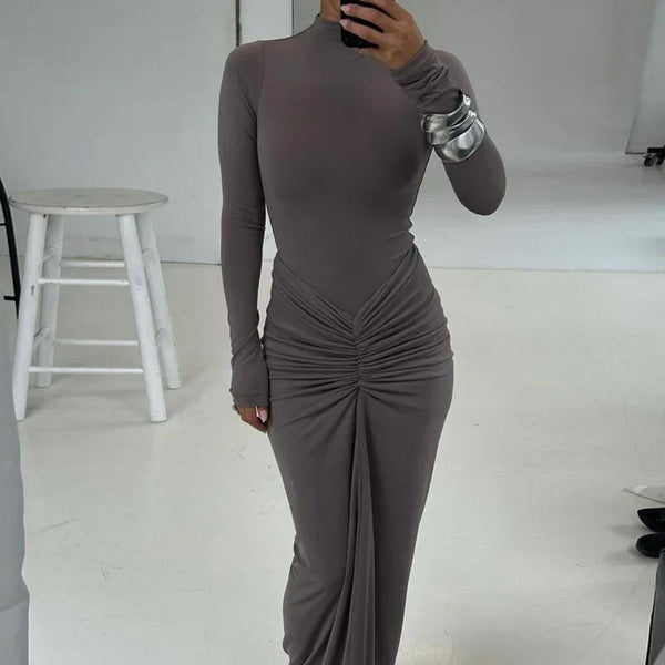 Junifar Statement Bodycon Maxi Dress