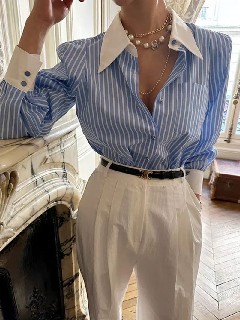 Romello Striped Formal Shirt