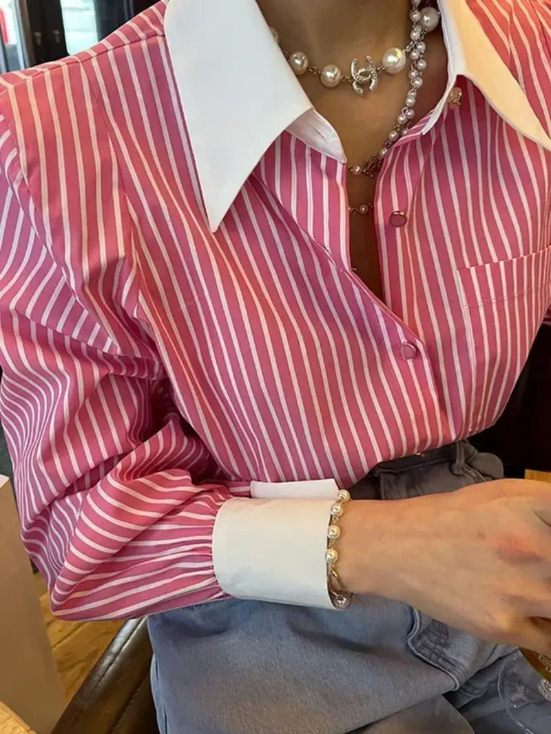 Romello Striped Formal Shirt