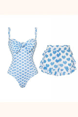 Mertha Heart Swimsuit With Short