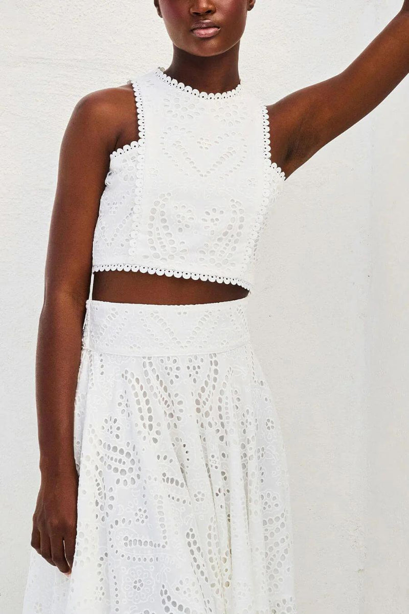 Celine Eyelet Summer Coord Set