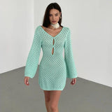 Layla Soft Crochet Dress- Resortwear