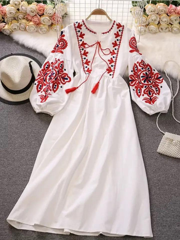 Marley Embroidered Summer Dress