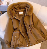 Margot Warm Fleece Lined Parka Jacket