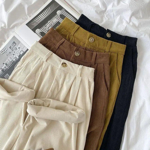 Get Discount on Corduroy Pants for Women Online at a la mode