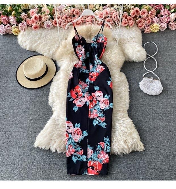 Floral Bodycon Dress