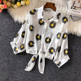 Sunflower Statement Shirts - Alamode By Akanksha