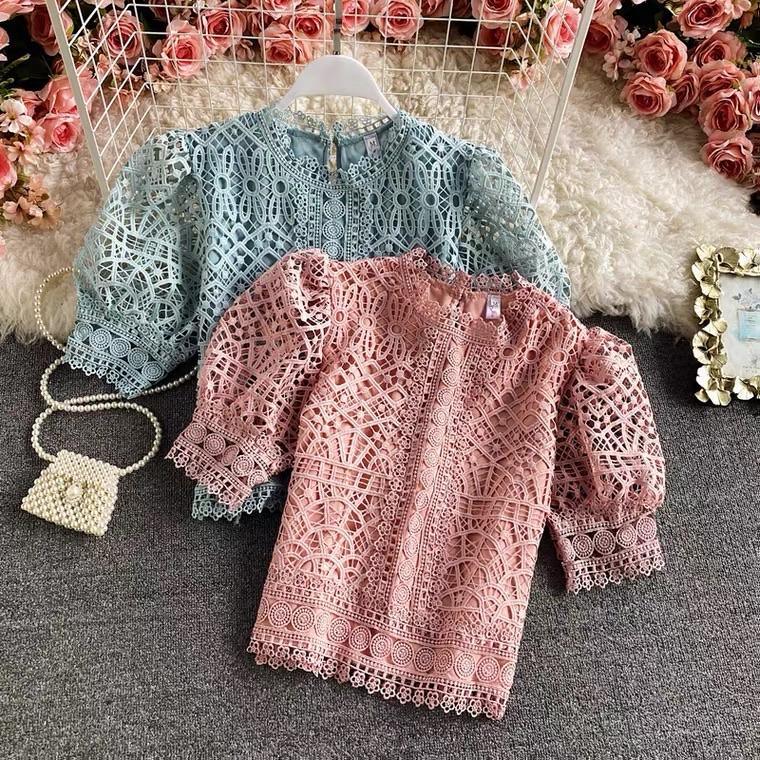 Buy Deblo Crochet Blouse for Women Online in India