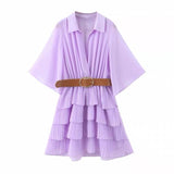 Terry Lilac Dress