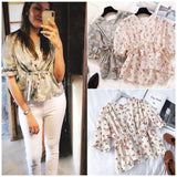 Pegmove Floral Blouses - Alamode By Akanksha