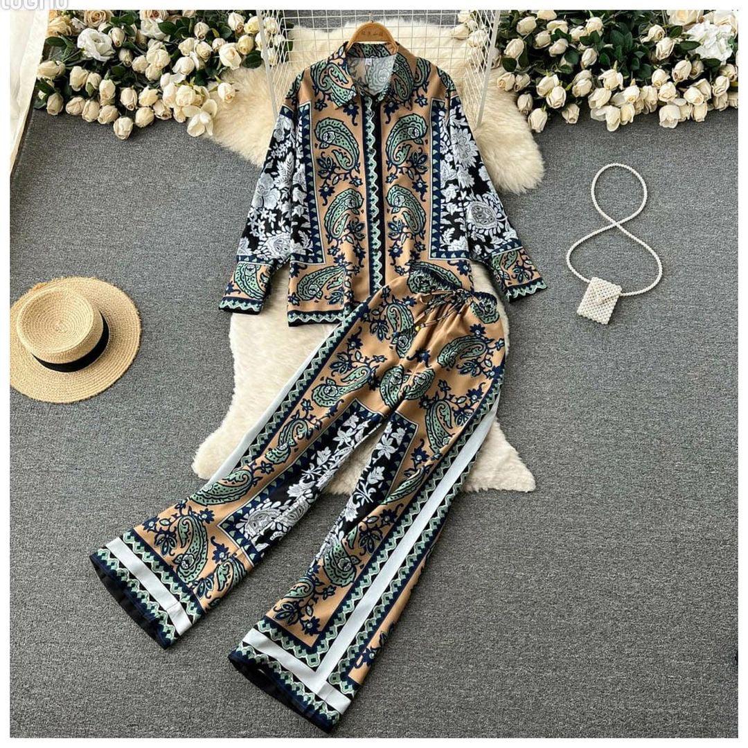 Buy Cicily Abstract Coord Set for Women Online in India | a la mode