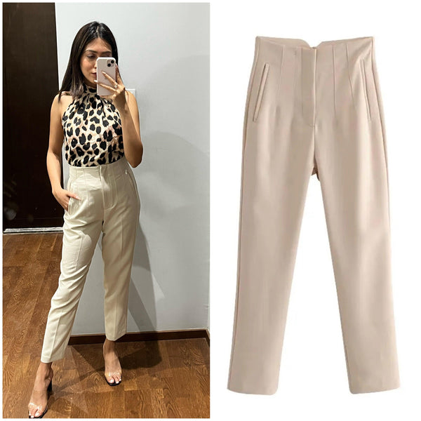 Buy Black Trousers & Pants for Women by TRENDS Online | Ajio.com